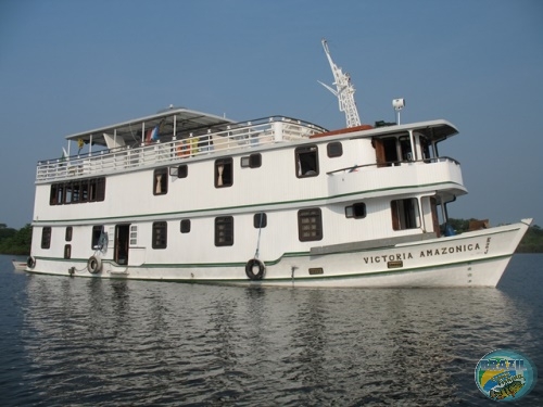 Fotos do barco hotel Victria Amaznica utilizado pela BTFISHING nas pescas pelos rios do Amazonas